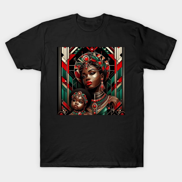 Mother and Child T-Shirt by Corecustom